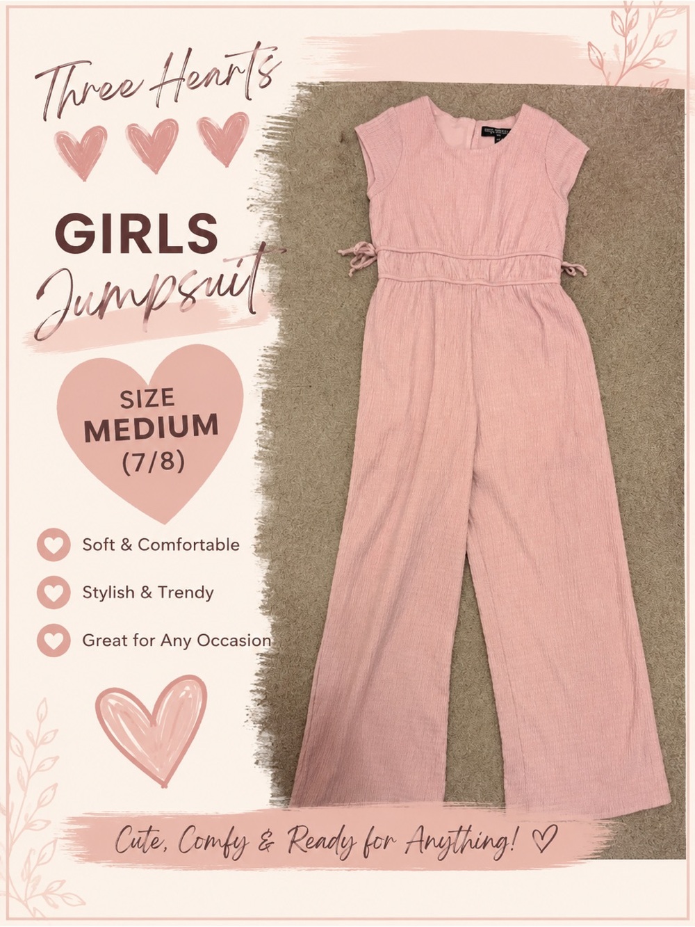 Pink Jumpsuit